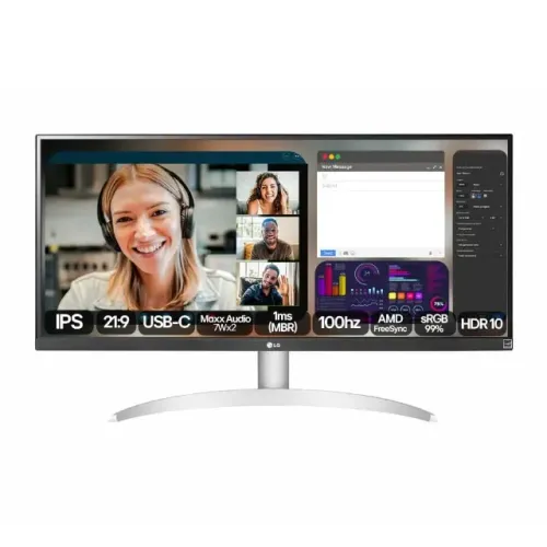 Monitor LG 29", FHD, UltraWide, 100Hz, 1ms, IPS, DP e HDMI, Som Embutido, Novo, Lacrado