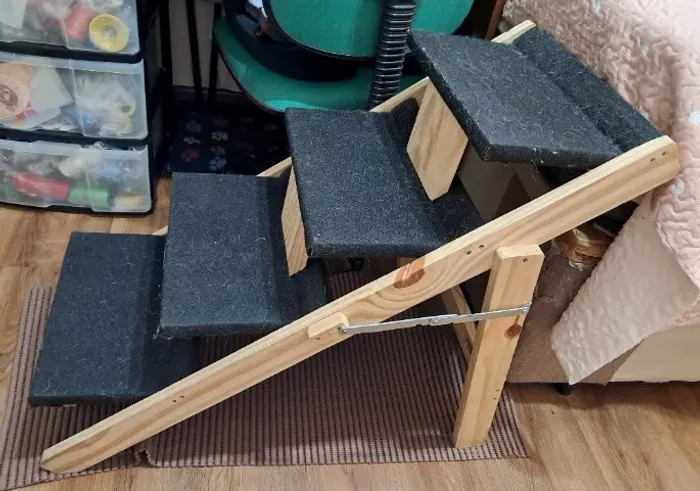 Escada/rampa para cachorro de grande porte