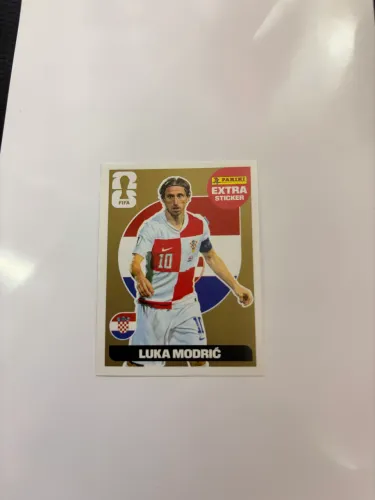 MODRIC OURO ORIGINAL EXTRA STICKER PANINI