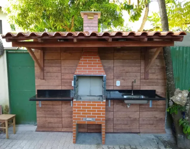 Churrasqueira pré-moldada
