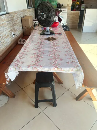 Mesa com bancos 3 metros 