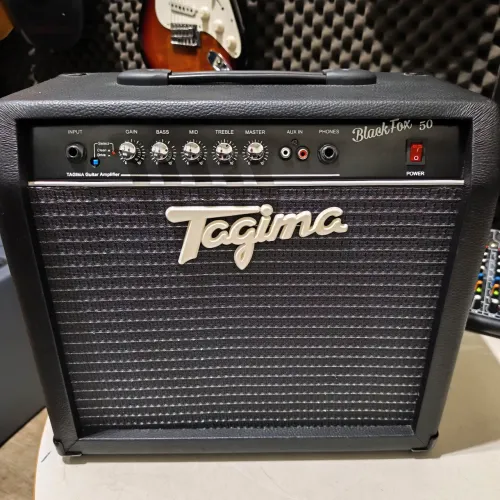 AMPLIFICADOR TAGIMA BLACK FOX 50 - SEMINOVO - PARCELO12X OU TROCO