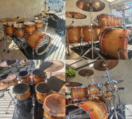 Bateria Odery Fluence Fusion + Ferragens + Cases