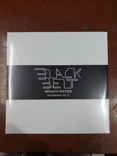 Disco De Vinil Duplo Renato Ratier - Black Belt The Remixes Vol. II Lacrado<br>