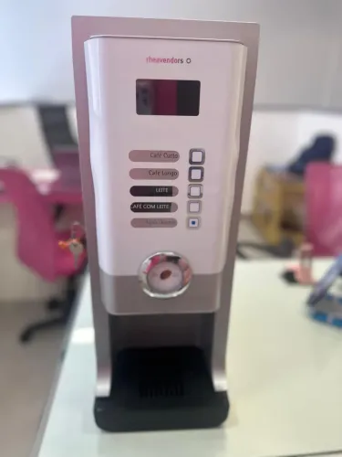 Maquina de café profissional Rheavendors Automtica, ideal para escritórios e clinicas