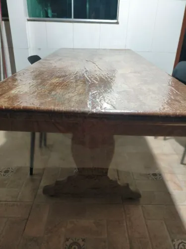 Vendo Mesa de Madeira Artesanal