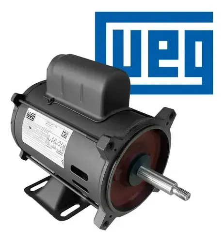 Motor Elétrico WEG 1/2 CV W48J Monofásico Novo (Hidro / Piscina/Jet Pump) - 2 Unidades