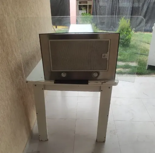 Coifa e Depurador Vidro Curvo Inox 90cm 220v