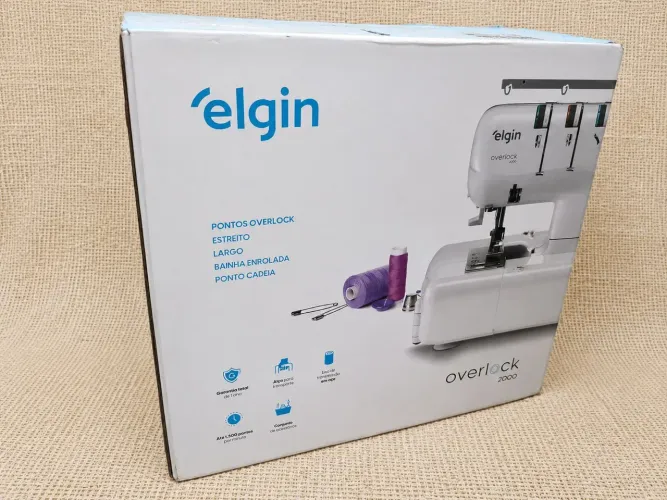MÁQUINA OVERLOCK ELGIN 2000 - 127V