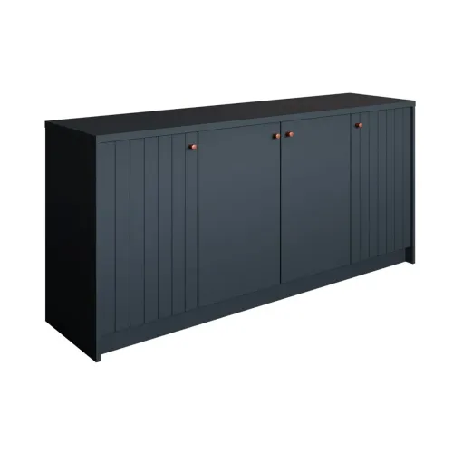 Buffet preto mdf - retirada tijuca