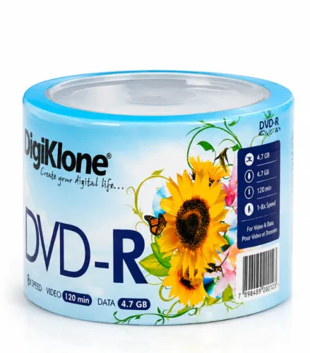 DVD-R digiclone tubo com 50