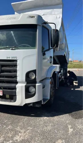 Caminhão Caçamba 24250 Sergipe aceito entrada