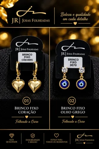 BRINCOS JR JOIAS