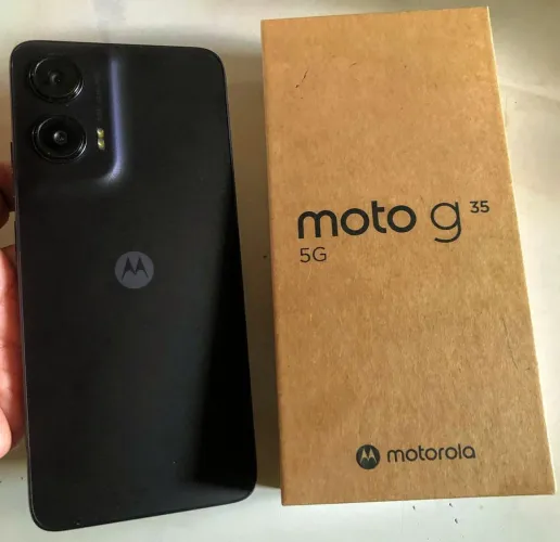 Moto G35 5G 128gb 8gb RAM todo original na caixa