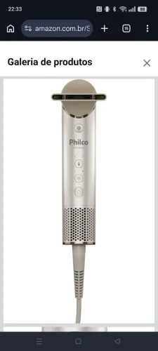 Secador de Cabelos Philco 4 em 1 Dobrável
