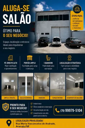 Aluga-se galpão