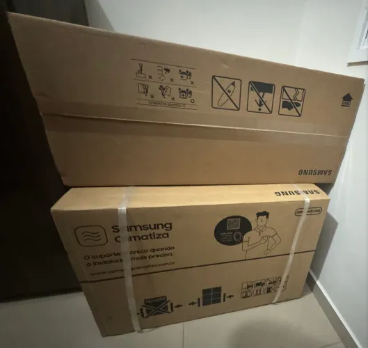 2 Ar Condicionado Split Hi Wall Samsung WindFree Al Inverter