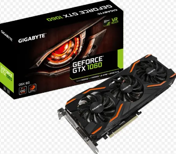 Placa de Vídeo GTX 1060 6GB - Impecável / Rodando Tudo