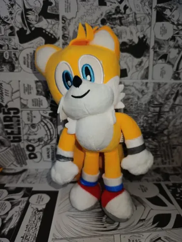 OPORTUNIDADE | Pelucia Tails Sonic The Hedgehog Colecionavel