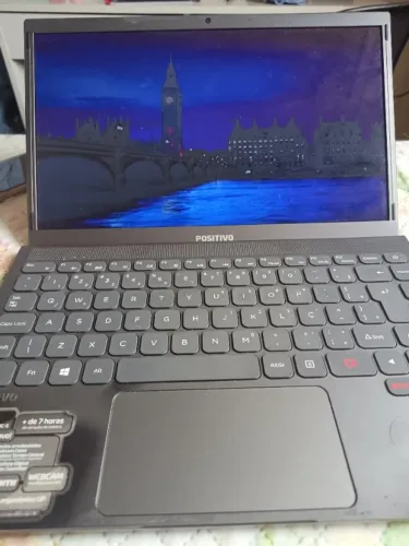 Notebook Positivo motion gray q4128c-s