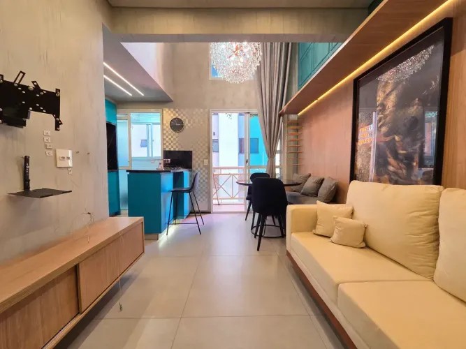 Duplex para aluguel possui 42 metros quadrados com 1 quarto em Paraíso - São Paulo - SP