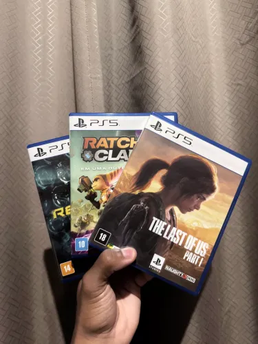 3 jogos PS5 - Originais 