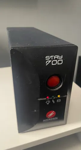 Nobreak Microsol STAY 700 bateria excelente 