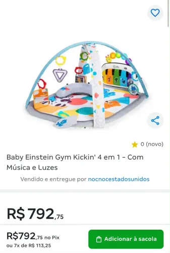 Baby Einstein 4-in-1 Kickin Tunes Music And Language Play G