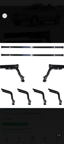 Rack De Teto Roca Gm/chevrolet