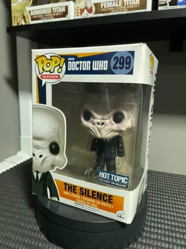 Funko Pop The Silence Doctor Who exclusivo miniatura