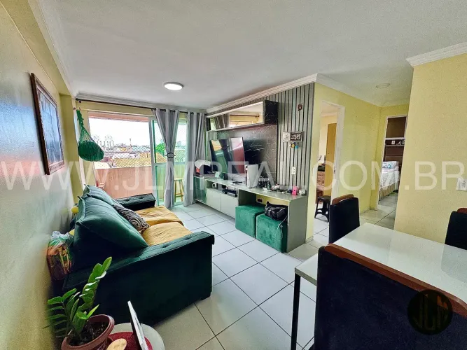 CONDOMÍNIO SOBERANO V - BAIRRO DAMAS - 72m², MOBILIADO, 3 QUARTOS