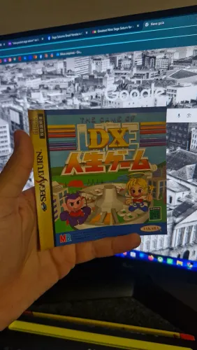 Dx The Game of Life Japonês - Sega Saturn