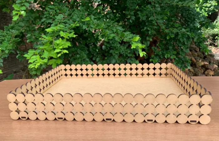 Cesta em mdf