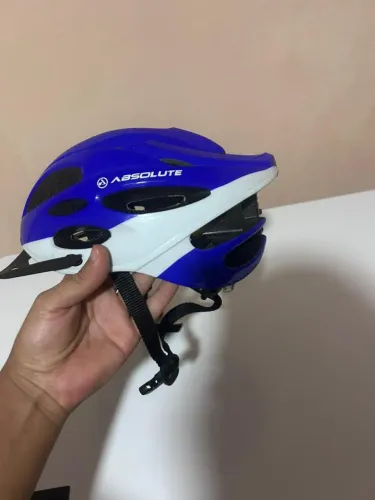 Capacete De Ciclismo Absolute Novo Com Sinalização Traseira 