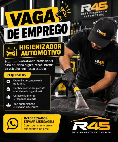 Higienizador Automotivo / Lavador