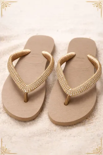 Chinelos havaianas customizados 