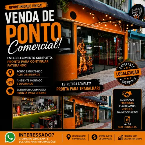 Ponto Comercial de Espetinho