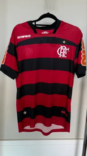Camisa Flamengo 2012 - Ronaldinho 10 - tamanho P