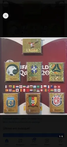Album copa do mundo 2022 figurinhas soltas pra colar
