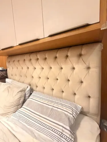Cabeceira capitonê queen