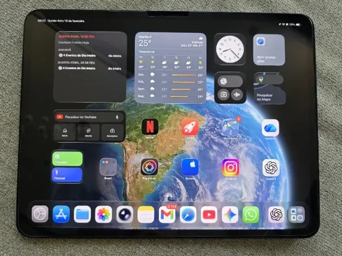 Apple iPad Pro M4 13 polegadas 1TB 16GB RAM Wifi + 5G 10x sem juros