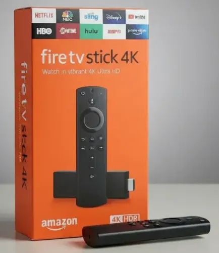 Amazon Fire Tv Stick 4k 8gb Preto Com 1.5gb De Memória Ram