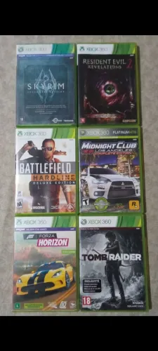 JOGOS DE XBOX 360 ORIGINAIS VENDO E TROCO.