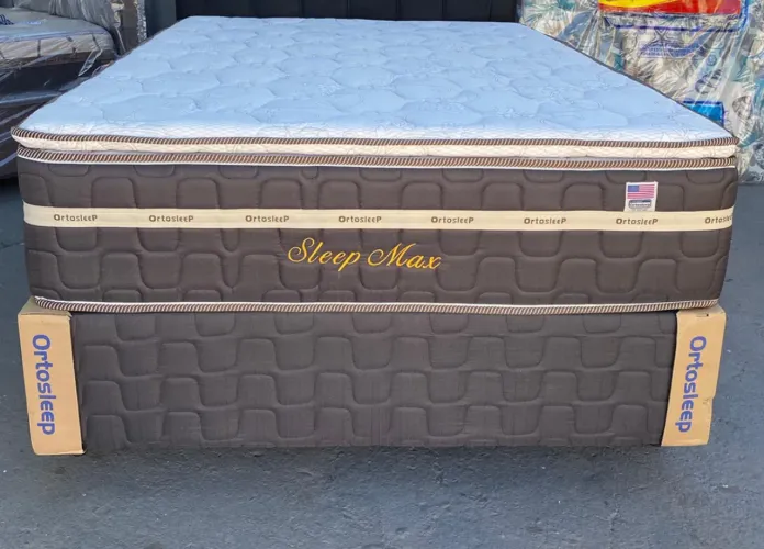Cama box casal molas ensacadas c garantia