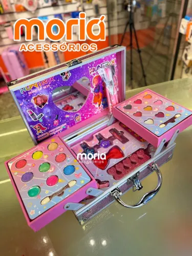 Kit de Maquiagem Infantil com Maleta