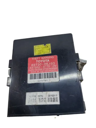 Módulo Alarme Toyota Hilux 2012 89730-0k100