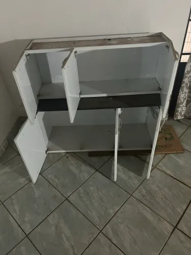 Armário de Cozinha 11 Portas Grande e Espaçoso