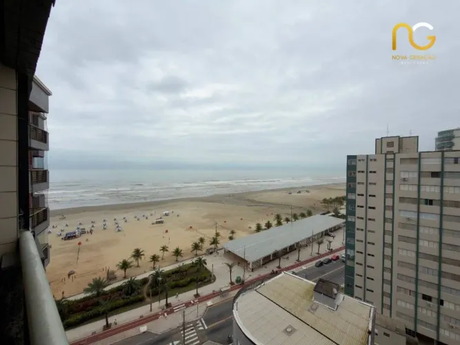 Apartamento com 2 dormitórios à venda, 76 m² por R$ 650.000,00 - Vila Guilhermina - Praia