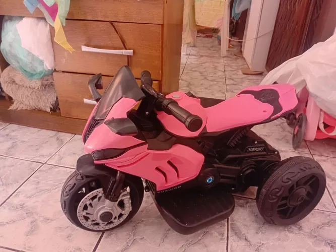 Mini moto eletrica infantil
