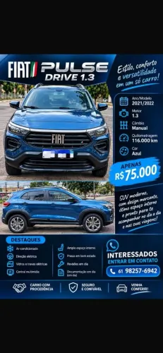 Fiat Pulse Drive 1.3 8V Flex Mec. 2022